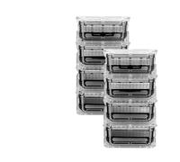 Compatible Con Recambios De Cuchillas De Afeitar For Hombre Gillette Labs Compatible Con Mangos De Maquinillas De Afeitar 4/8 Cartuchos De Afeitar Con Barra Exfoliante(8 Blades(2 Pack))