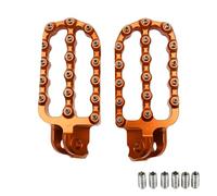 Compatible con reposapiés CNC para motocicletas KTM 690, 790, 890, 950, 990, 1050, 1090, 1190, 1290 Adventure, Supermoto, ST, SMC y R. antideslizante Estriberas(B)