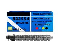 Compatible con Ricoh Aficio IM C2010, 2010A, 2010SF, IM C2510, 2510A, 2510SF, 842554 Cartucho de tóner Negro de Alta Capacidad, Rendimiento de 16 500 páginas