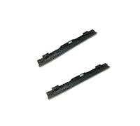 Compatible Con Roborock, F25RT/F25LT/F25ALT/F25ACE/F25 Ultra Raspador Accesorios Aspiradora En Seco Y Húmedo Raspador Negro Repuestos(2PCS)