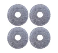 Compatible Con Roborock, FlexiArm Q Revo Curv 2 Pro Soporte for Paño De Mopa Diseño Bandeja De Montaje Piezas De Repuesto Placa Lavable(4pcs)