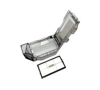 Compatible con Roborock, Q Revo CurvX, Depósito De Polvo con Filtro, Accesorios De Repuesto For Aspiradora Robot, Caja Recolectora De Polvo Y Suciedad.