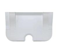Compatible Con Roborock, QrevoEdge/QrevoMaster/QrevoSlim/Qrevo Maxv/QrevoCurv Placa De Rampa De Muelle, Placa De Fregona Lavable(White)