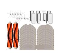 Compatible Con Roborock, S6 S6 MaxV S6 Pure S5 Max S50 S55 S5 E4 E5 Accesorios Robot Aspirador Repuestos Cepillo Lateral Principal Filtro Mopa Reemplazo(Set5)