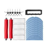 Compatible Con Roborock, S7 Max T7S Plus, Accesorios For Aspiradora Robot, Cubierta Del Cepillo Principal, Filtro, Mopa, Repuestos(23pcs black)
