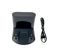 Compatible Con Roborock S7, Q7, S7 Plus/Q7 Max, S5 Max, S8, Q8 MAX. Accesorio De Base De Carga For Aspiradora, Versión Europea.(Black with Cable)