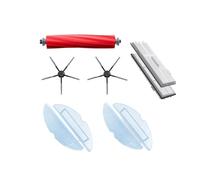 Compatible Con Roborock S7, Repuestos, Filtro Lavable, Cepillo Principal De Goma Desmontable, Mopa, Cepillo Lateral, Cubierta Del Cepillo Principal, Accesorios(S7 Pack black 4)