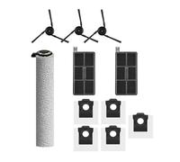 Compatible con Robot Aspirador Dreame X50 Pro Ultra Aqua 10 Ultra Roller Complete/RLH31CE, Cepillo Lateral Principal, Filtro Hepa(Beige)