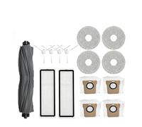 Compatible con Robot Aspirador Xiaomi X10 + X10 Plus B101GL, Cepillo Lateral Principal, Filtro Hepa, Bolsa for Polvo, Soporte for Fregona, Caja for Polvo(Dark Grey)
