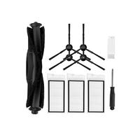 Compatible con ROIDMI EVE PLUS, accesorios de filtro HEPA, Robot aspirador, paño de mopa, cepillo principal, bolsa for polvo, repuestos reemplazables(MULTI)
