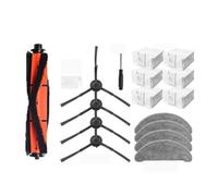 Compatible con Roidmi Eve Plus SDJ01RM, repuestos for aspiradora robótica, paño de fregona, Filtro HEPA, Cepillo Principal, Cepillo Lateral, Bolsa for Polvo, Accesorios(Set 9)