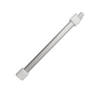 Compatible con Roidmi, piezas de aspiradora F8 F8e Nex S1 X20 X30, tubo conductor, varilla de extensión, varilla de succión de aluminio y metal.(Grey)