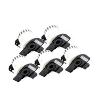 Compatible con Rollo de Etiquetas térmicas QL800 QL820NWB de 62 mm x 15,24 m DK22251(5 Roll)