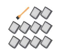 Compatible con Roomba I Series E Series I7 E5 E6, accesorios for robots de barrido, filtros de repuesto, elementos filtrantes de malla a prueba de polvo, herramientas de limpieza ( Color : Filter 10pc