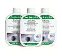 Compatible con Roomba Plus 405 505 Max 705 Robot de limpieza líquido limpiador pisos, 300 ml, fórmula baja en espuma, profunda, aroma fresco, aspiradoras robóticas