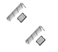 Compatible Con Rowenta,X Clean 12 Filtro Cepillo De Rodillo | Filtro de cepillo de rodillo for aspiradora en seco y húmedo, repuesto de accesorios de rodillo(2set)