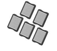 Compatible Con Rowenta, X Clean 12 Filtros De Aspiradora Seca Y Húmeda, Cepillo De Rodillo, Reemplazo De Piezas De Filtro De Aspiradora, Accesorios(5 Filters)