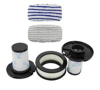 Compatible Con Rowenta, X-Force Flex 14.60 Filtro De Aspiradora ZR9007 + ZR9008 HEPA Steam Mop Cloth Cover, Accesorios for Cabezales, Recambios De Almohadillas Reutilizables De Limpieza(5pcs)
