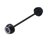 Compatible con RSV4 RSV4-R RSV4-RR RSV4-RF 2009-2018 Motocicleta Delantero Eje Trasero Horquilla Sliders Protector Cojín Protección Antigolpes, Protección Antigolpes, Frente Gris