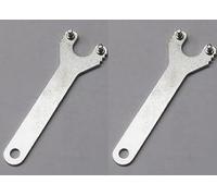 Compatible con Ryobi AG452K - Llave de repuesto para amoladora angular (2 unidades) - 039028001052-2PK