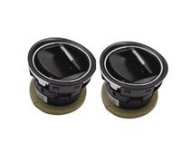 Compatible con S-MAX 2006 2007 2008 2009 2010 2011 2012 2013 2014 2015 salida de aire acondicionado de coche 6M21U018B09ADW rejilla de ventilación de aire (4 piezas) (2 piezas)