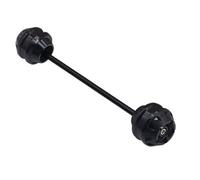 Compatible Con S1000R S1000RR HP4 S1000XR M1000R M1000RR M1000XR Deslizadores De Choque De Horquilla De Eje Delantero Y Trasero De Motocicleta(Rear Black)