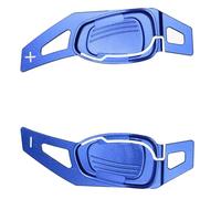 Compatible Con S3 2015-2017 Para RS3 2015-2016 Para RS6 2015-2018 Decoración De Extensión De Palanca De Cambios De Volante De Coche Levas de cambio del coche(Blue)