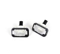 Compatible con SAIC para MG RX3 I5 EI5 MG6 HS GS Kit de Luces para matrícula Trasera Cubierta de Maletero Accesorios para automóvil Luces para matrícula (2 Piezas)