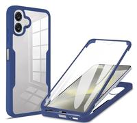 Compatible con Samsung Galaxy A06 Funda,Protector de Pantalla Integrado Compatible con Samsung SM-A065F/DS Galaxy A06 / SM-A065M/DS Funda Carcasa Protectora Blue