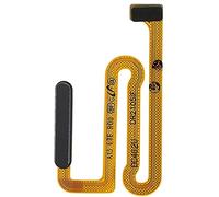 Compatible con Samsung Galaxy A13 4G A135 A135F flat flex ribbon cable conector x para conexión Key Home to Mainboard FINGERPRINT lector de huella central (negro)