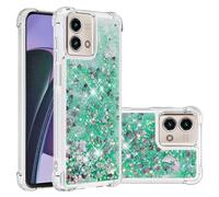 Compatible con Samsung Galaxy A37 5G Funda Estuche, Glitter Amor Liquida Cristal Ultradelgado Suave Flexible TPU Bumper Shockproof Carcasa Funda para Samsung Galaxy A37 5G.Green YBL