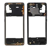 Compatible con Samsung Galaxy A51 SM-A515F A515F A515 Recambio Middle Frame carcasa marco central con marco lateral + teclas volumen negro