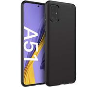 Compatible con Samsung Galaxy A51 / SM-A515FZW A515 A515F / A31 A315F A315 funda protectora flexible suave gel TPU silicona suave negro