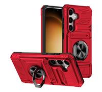 Compatible con Samsung Galaxy A55 5G Funda,Compatible con Samsung SM-A556B/DS Galaxy A55 5G / SM-A556E/DS SM-A5560 SM-A556V Funda para teléfono con Ranura Red