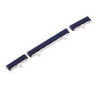 Compatible con Samsung Galaxy Note 9 N960 N960F Kit de teclas externas laterales teclado encendido encendido encendido apagado + botón control de volumen side keys (azul)
