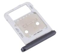 Compatible con Samsung Galaxy Tab S7 FE T736 Carrito Bandeja Alojamiento Soporte Adaptador Ranura Porta Tarjetas Carro para Tarjeta SIM + Compartimento Memoria Micro SD (negro)