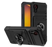 Compatible con Samsung Galaxy XCover 7 Funda,Compatible con Samsung Galaxy XCover7 5G SM-G556B SM-G556BU1 SM-G556B/DS Funda para teléfono con Ranura Black