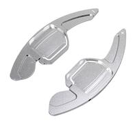 Compatible Con Seat Para Alhambra Para Ateca Para Leon 2021 Mk4 Paletas Cambio Marchas Para Coche Extensiones Palanca Cambios Kit Paletas cambio(Silver)
