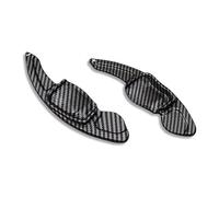Compatible Con Seat Para Leon 2009 2010 2011 2012 2013 2014 Extensión De Palanca De Cambios Para Volante De Coche, Accesorios De Cubierta Levas Volante(Size 1)