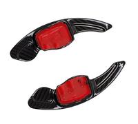 Compatible con Seat para Leon 2009 2010 2011 2012 2013 2014 Levas De Cambio Universales De Fibra De Carbono para Volante De Coche Paleta de Cambio