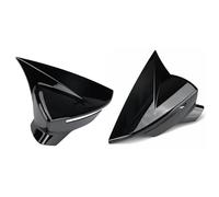 Compatible Con Seat Para Leon MK3 MK3.5 5F ST Para FR Para Cupra 2013 2014 2015 2016 2017 2018 2019 Cubiertas Espejos Retrovisores Coche Tapas Para Espejo Retrovisor tapas espejo(Negro)