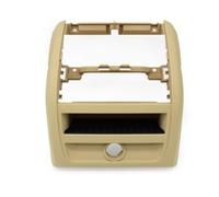 Compatible Con Serie 5 F10 F11 F18 2010 2011 2012 2013 2014 2015 2016 2017 El Marco Exterior Rejilla Ventilación Aire Acondicionado Consola Central Trasera Rejilla A/C Central(A Beige)