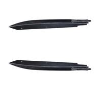 Compatible con Serie 5 G30 525i 530i 540i 2017 en adelante, Divisor de Parachoques Trasero, alerón, Protector Cubierta(Carbon Look)