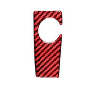 Compatible Con Serie 5 Para F10 F18 2011 2012-2015 2016 2017, Embellecedor De Panel Base Transmisión Coche, Para Marco Decorativo, Pegatinas Interiores Decoración interiores(Rojo,Left-hand drive)