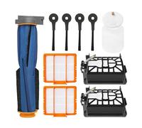 Compatible Con Shark, RV2610WA AI Ultra 2 En 1 Robot Aspirador Cepillo Principal Rodillo Cepillo Lateral Filtro HEPA Conjuntos De Accesorios De Reemplazo(SET B)