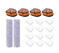Compatible Con Shark,WDB1F2 AW201 AW302 WD100 WD101 WD101C WD200 WD200C WD201 WD201C HydroVac, Piezas De Vacío, Filtro De Cepillo De Rodillo(11 set)