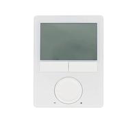 Compatible con Siemens RDG100KN - Termostato de Ambiente con comunicación KNX, Sensor de Humedad Incorporado e Interruptor de Control