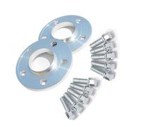 Compatible Con Skoda Para Fabia Para Octavia 1996 1997 1998 1999 2000 2001 2002 2003 2004 2 Piezas 12 Mm PCD 5x100 CB 57,1 Mm Espaciador De Rueda Centrado Separador De Llantas(Silver)
