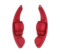 Compatible con Skoda para Kodiaq para Octavia VRS RS A7 MK3 5E para Superb B8 para Scala para Karoq Extensión De Palanca Cambios para Volante De Coche Paleta Cambio Volante(Red)