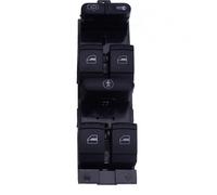 Compatible con Skoda Para Octavia 1U2 1996-2010 1J4959857A Botón del interruptor maestro de la ventana autopartes(Red)
